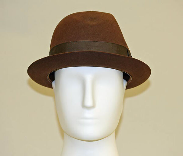 Fedora, Brooks Brothers (American, founded 1818), wool, British 