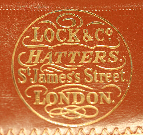 Boater, James Lock &amp; Co. Ltd (British, founded 1676), straw, British