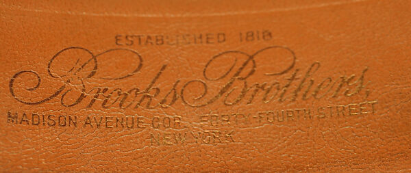 Boater, Brooks Brothers (American, founded 1818), straw, American