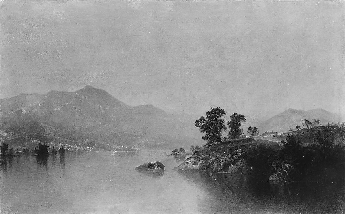 Lake George, New York, John Frederick Kensett  American, Oil on canvas, American