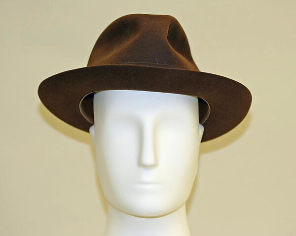 Fedora, wool (probably), British 