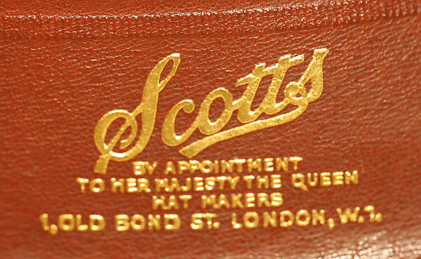 Fedora, wool (probably), British