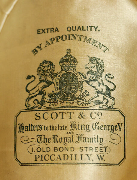 Homburg, wool (probably), British