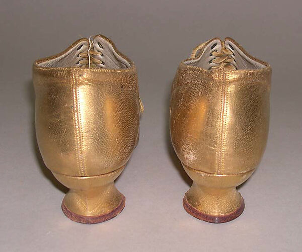 Evening slippers, Alfred J. Cammeyer (American, founded New York, active 1875–1930s), leather, American