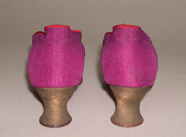 Slippers, J. &amp; J. Slater (American), silk, American