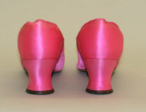 Shoes, silk, British