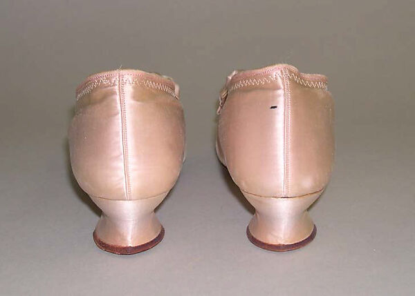 Pumps, Alfred J. Cammeyer (American, founded New York, active 1875–1930s), silk, leather, glass, American