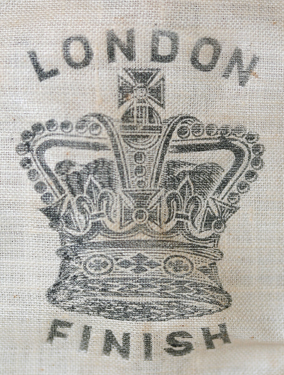 Hat, straw, silk, American or European