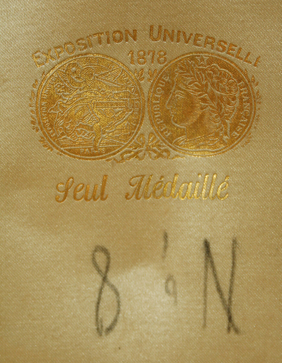 Riding hat, silk, French