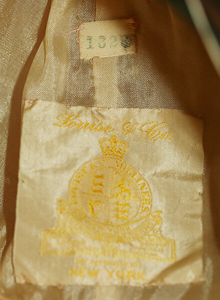 Hat, straw, silk, horsehair, wire, American