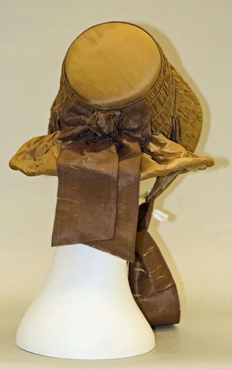 Capote, silk, wire, American