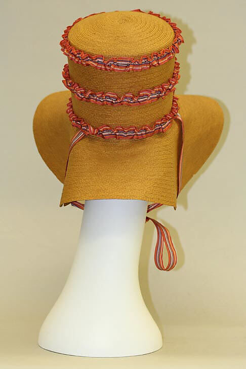 Hat, straw, American