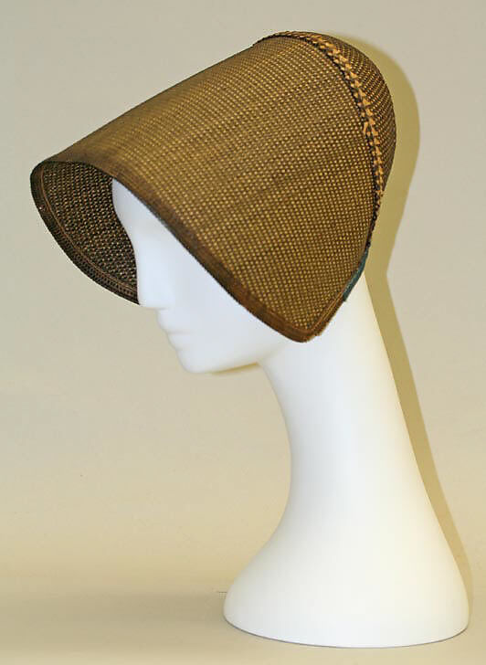 Bonnet, straw, American 