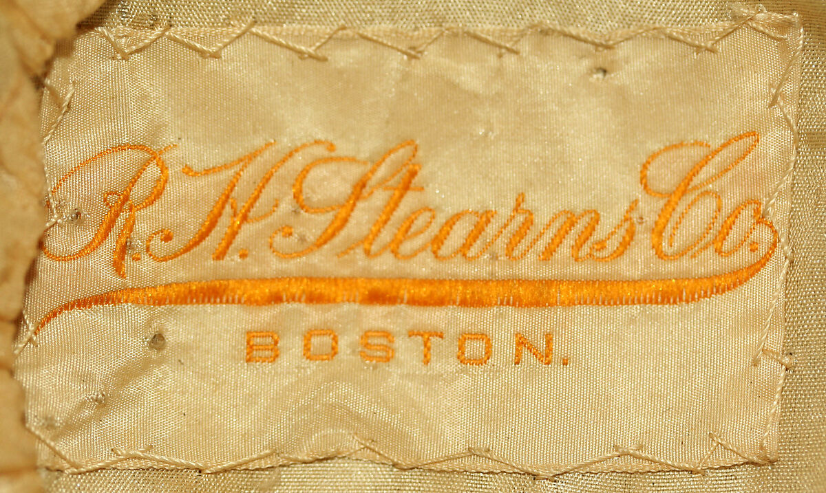 Bonnet, R.H. Stearns Company (American), [no medium available], American or European