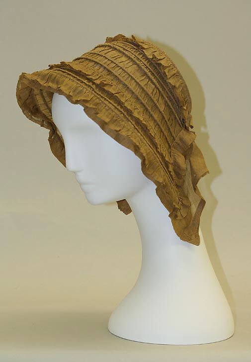 Bonnet, cotton, American or European 