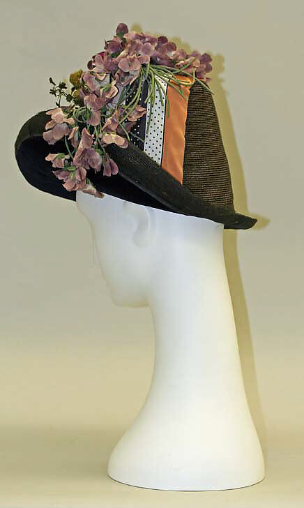 Hat, straw, American