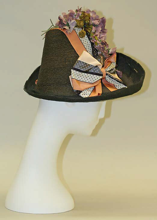 Hat, straw, American