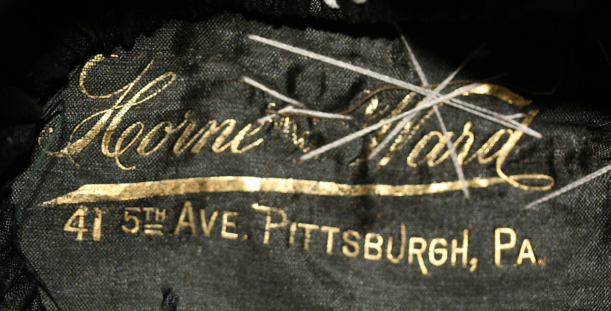 Hat, straw, American