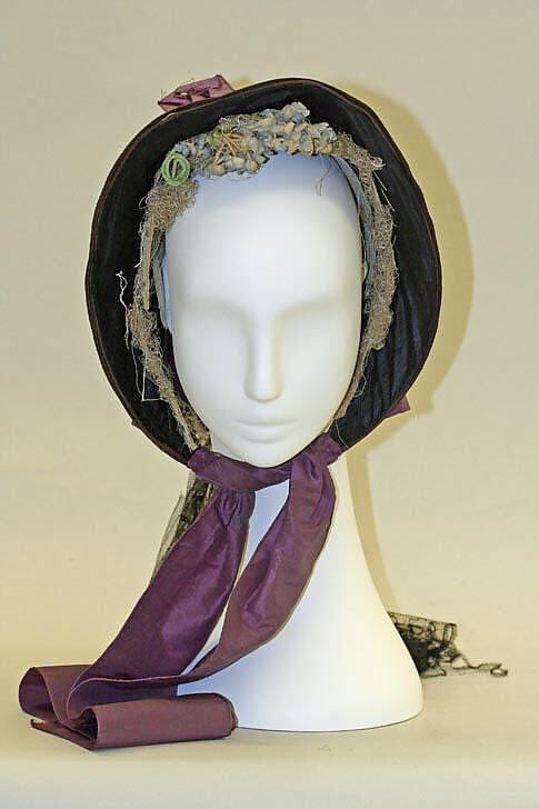 Bonnet, straw, American or European