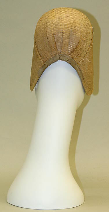 Bonnet, straw, American