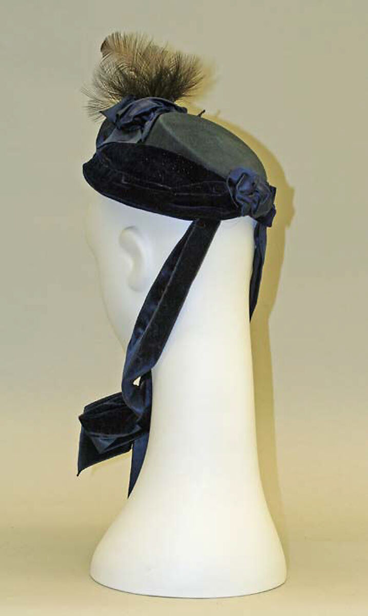 Bonnet, wool, French