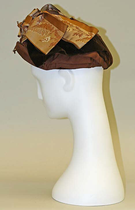 Hat, silk, American