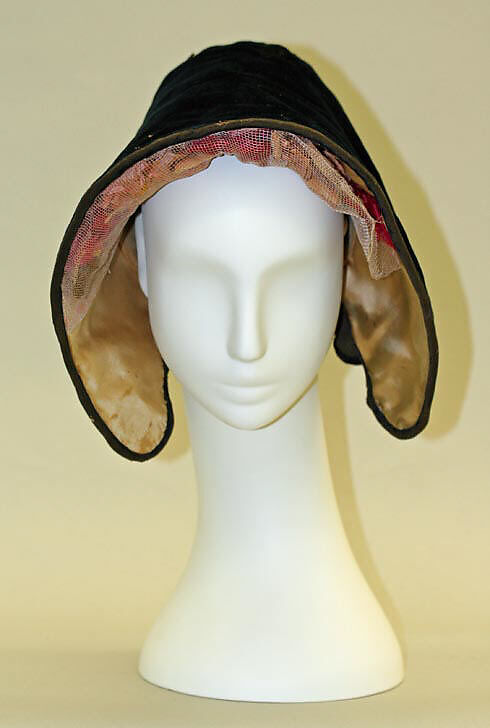 Poke bonnet, [no medium available], American