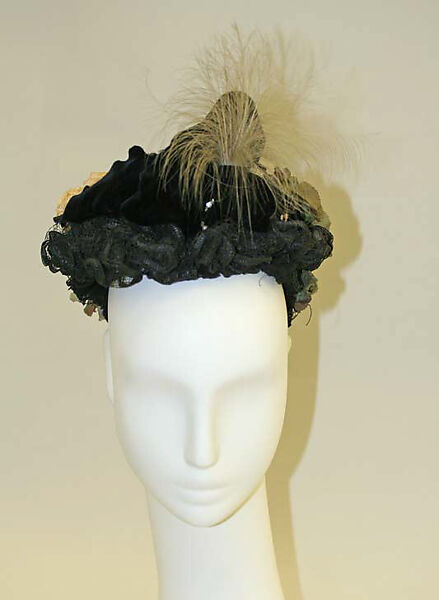 Bonnet, horsehair, American 