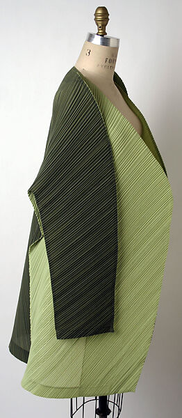 Jacket, Issey Miyake (Japanese, 1938–2022), synthetic, Japanese