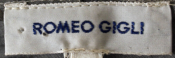 Ensemble, Romeo Gigli (Italian, born 1949), a,b) silk, Italian
