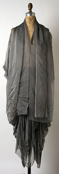 Ensemble, Romeo Gigli (Italian, born 1949), a,b) silk, Italian 