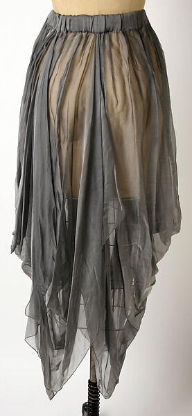 Ensemble, Romeo Gigli (Italian, born 1949), a,b) silk, Italian