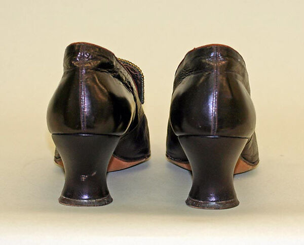 Slippers, B. Altman &amp; Co. (American, 1865–1990), leather, American