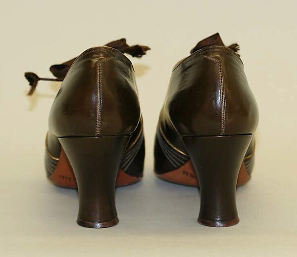 Shoes, Bob, Inc., N.Y. (American), leather, American