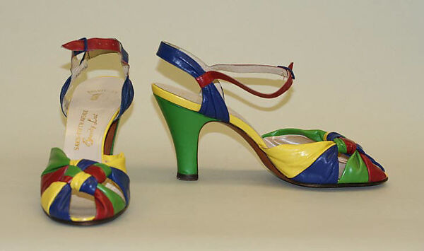 Accessory set, Dominick LaValle, leather, American