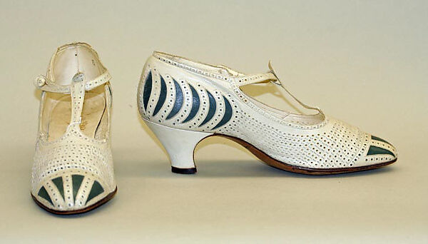 Shoes, F. Pinet, Paris (French, founded 1855), leather, French 