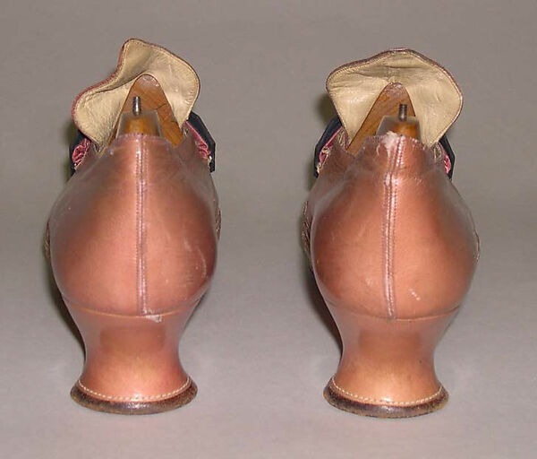 Shoes, Hellstern and Sons (French, active 1870–ca. 1972), leather, French