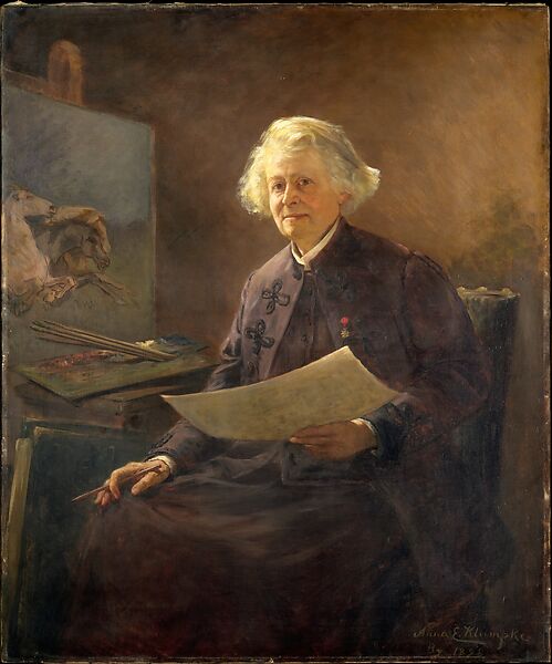 Rosa Bonheur, Anna Klumpke (American, San Francisco, California 1856–1942 San Francisco, California), Oil on canvas, American 