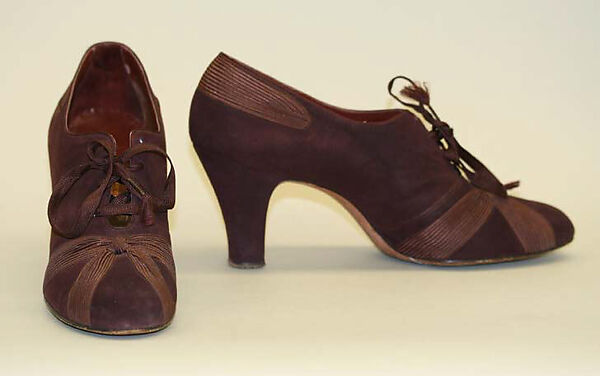 Shoes, I. Miller (American, founded 1911), leather, silk, American 