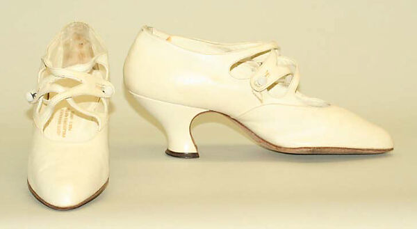 Shoes, Wanamaker&#39;s (American), leather, American 