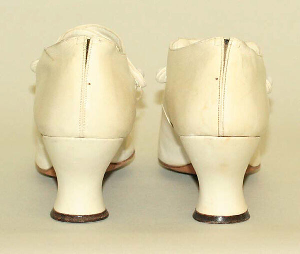 Shoes, Wanamaker's (American), leather, American