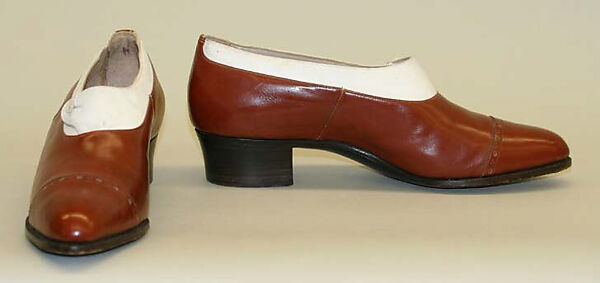 Shoes, Mazane (American), leather, American 