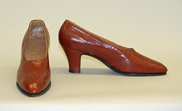 Shoes, Mazane (American), leather, American 