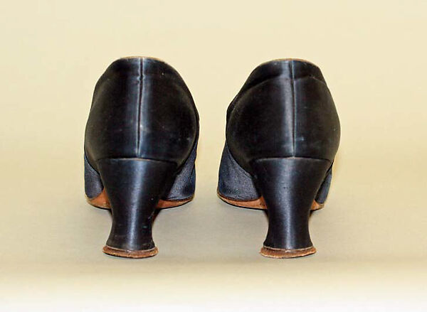 Evening pumps, Nancy Haggerty (American), silk, metal, glass, American