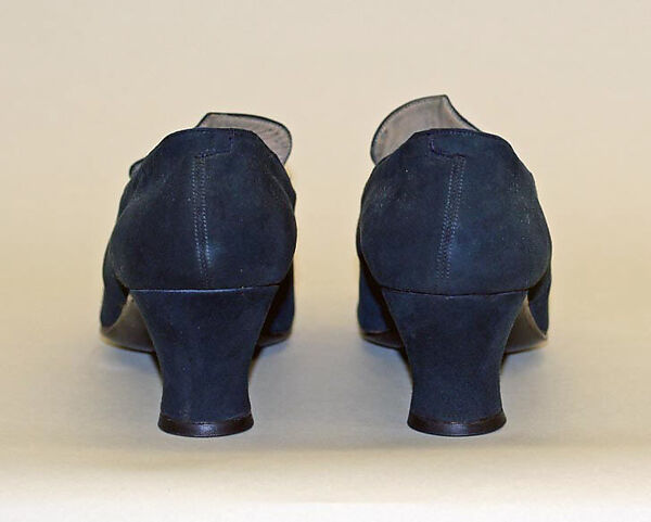 Pumps, Nancy Haggerty (American), leather, metal, American