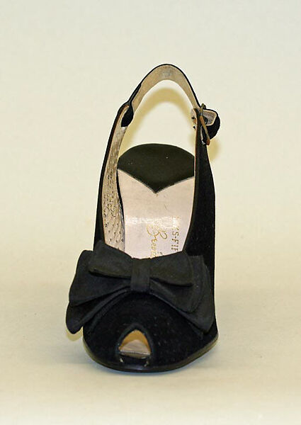 Pumps, Saks Fifth Avenue (American, founded 1924), leather, American