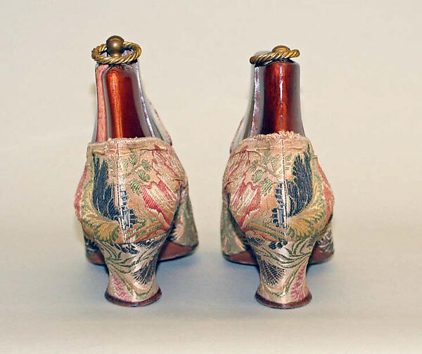 Pumps, Pierre Yantorny (Italian, 1874–1936), silk, leather, glass, French