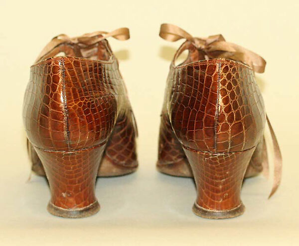 Shoes, Pierre Yantorny (Italian, 1874–1936), leather, French