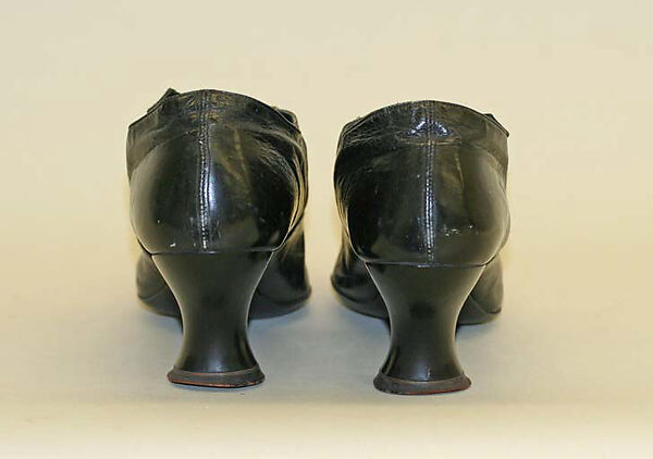 Shoes, leather, American