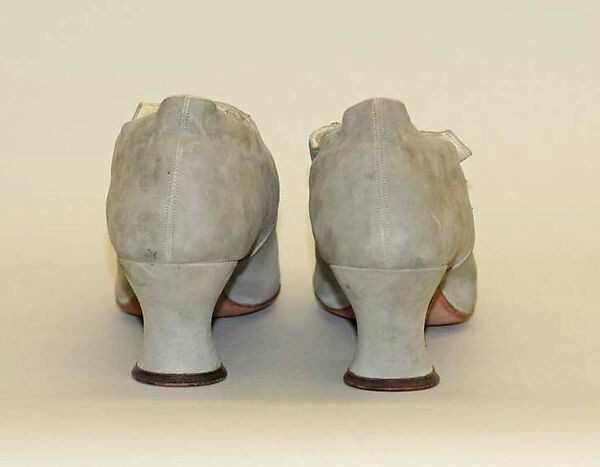 Shoes, leather, American